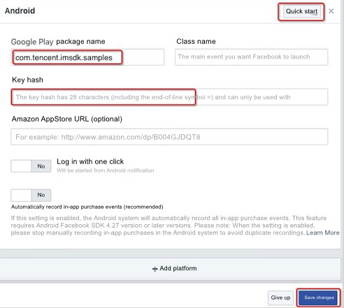 Add platform configuration