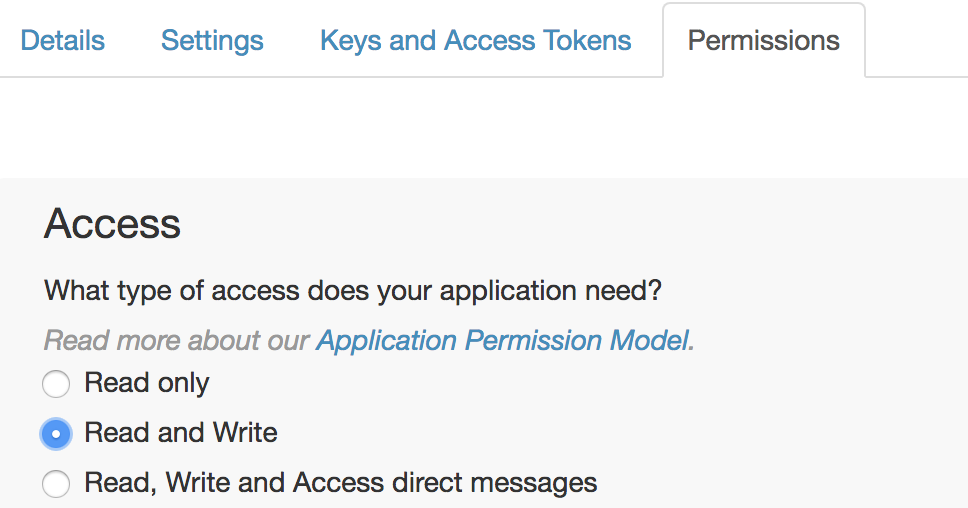 Set Permissions